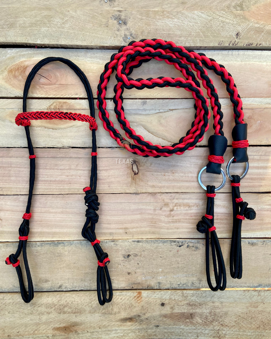 Conjunto de Rédeas Luxo